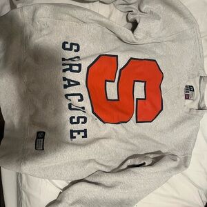 Gray Syracuse Sweatshirt with Logo